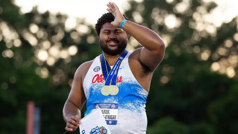 Ole Miss's Tarik Robinson-O'Hagan Still on The Bowerman Watch List Despite Injury