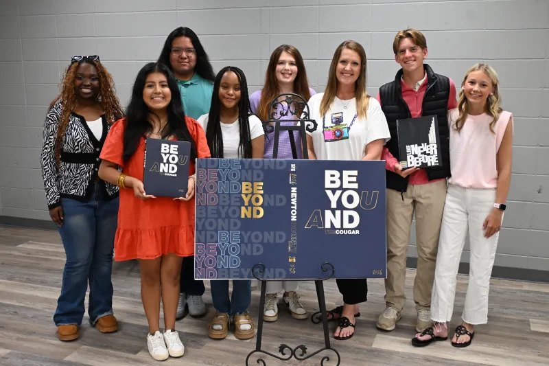Newton County School District Board of Education: Board Recognizes Annual Staff After Yearbook Earns National Recognition