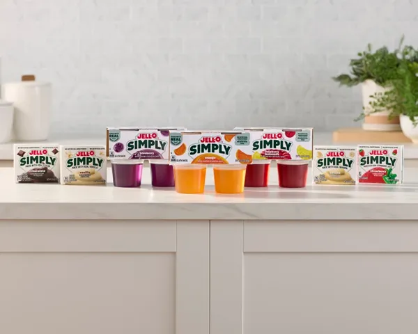 New Jell-O products swap fruit juice for artificial colors