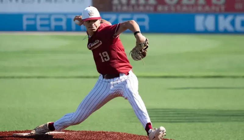 Jones College's Colton Smith Dominates in World Series Opener with 11 Strikeouts