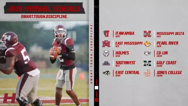 Hinds Community College Football Releases 2026 Schedule