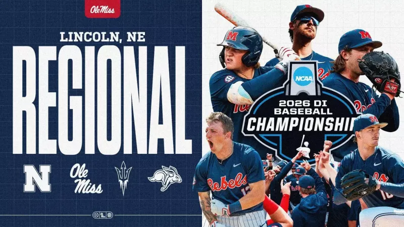 Ole Miss Baseball Earns Bid to 2026 NCAA Lincoln Regional