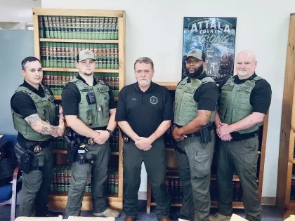 Attala deputies receive new protective vests through grant