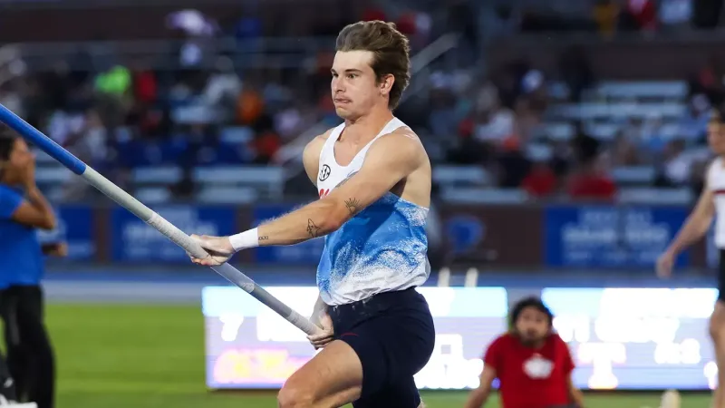 Ole Miss Track & Field's Logan Kelley Advances to NCAA Outdoor Championships