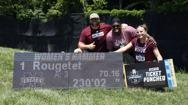 Rougetet Secures Second Consecutive NCAA Ticket for Mississippi State