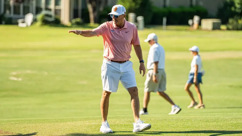 Ole Miss Men's Golf Coach Chris Malloy Named Finalist for 2026 Dave Williams Coach of the Year Award