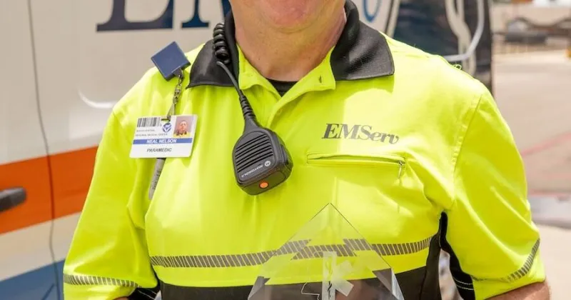 EMServ's Nelson honored as Paramedic of the Year