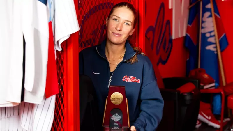 Ole Miss Women's Tennis Star Emily Welker Named CSC Academic All-American
