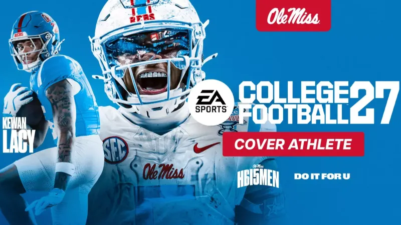 Ole Miss Running Back Kewan Lacy Named Cover Athlete for EA SPORTS College Football 27