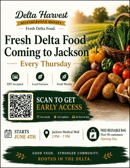 Dinner just got easier: Delta Harvest Neighborhood Market coming to Jackson