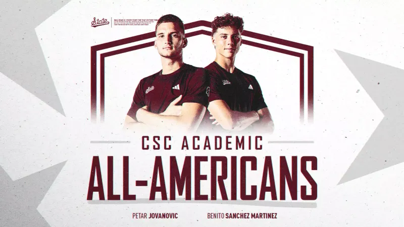 Jovanovic and Sanchez Martinez Named Academic All-America by CSC