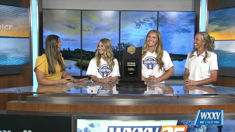 Pearl River Softball talks NJCAA Division II World Series win with WXXV