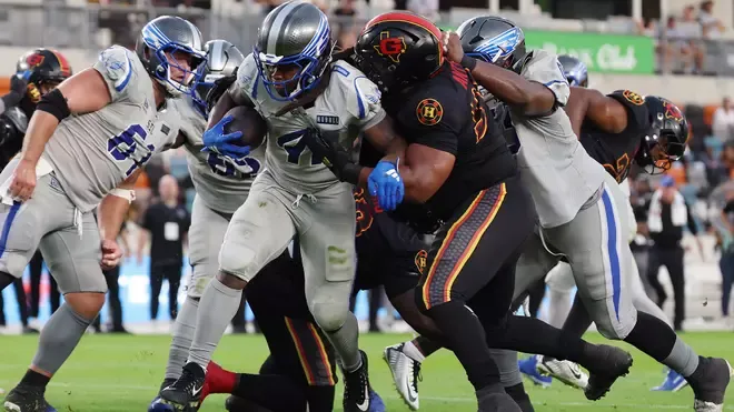 Jarveon Howard Finishes UFL Season as League's Top Rusher