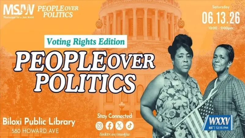 People over Politics community event in Biloxi