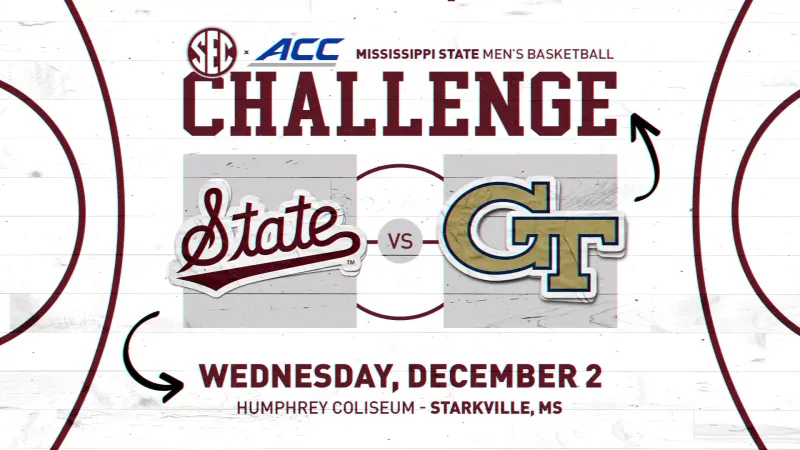 Mississippi State to Face Georgia Tech in 2026 SEC/ACC Challenge, Announces 2026-27 Schedule