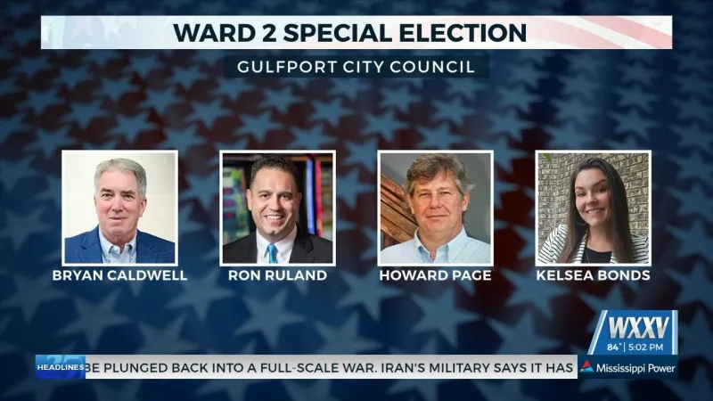 Voters heads to the polls in Gulfport to vote in Ward 2 Special Election