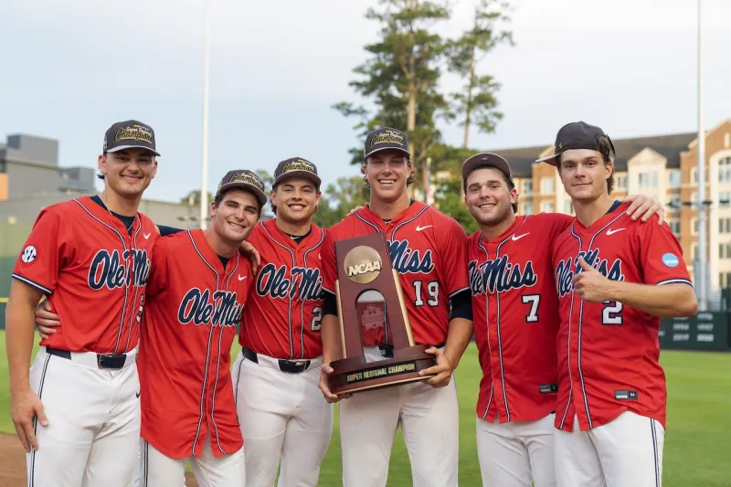 Similarities and differences between the 2022 and 2026 Rebel College World Series teams