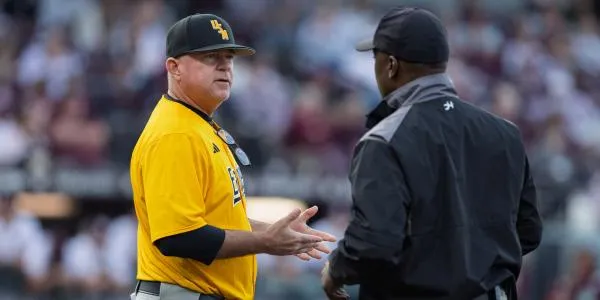 Ostrander addresses offense, portal and NIL in first appearance since regional exit