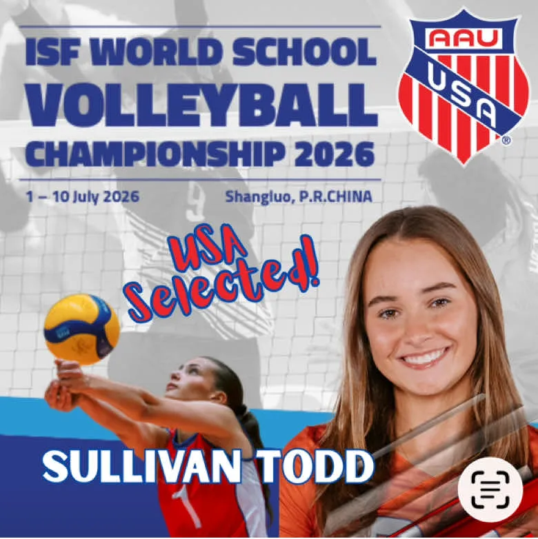 Volleyball: Todd to Represent USA in China
