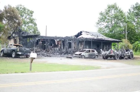 Up in smoke: Fire results in total loss