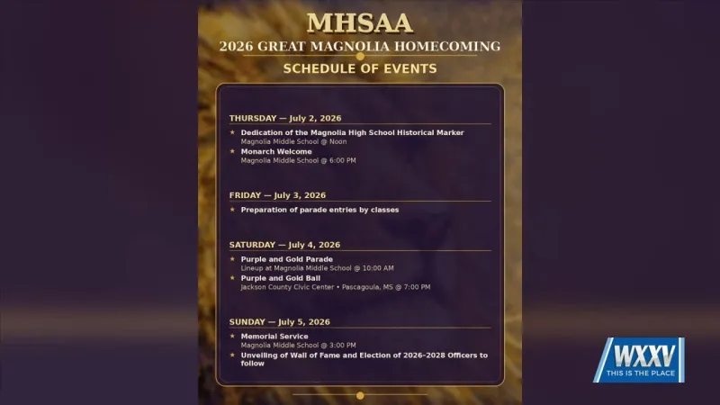 Magnolia Monarchs hosting events in Moss Point next month