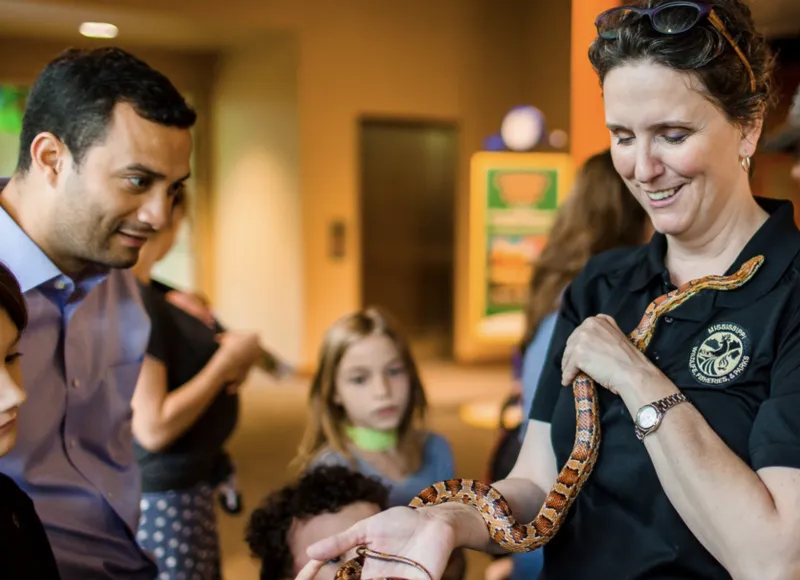 Mississippi Museum of Natural Science celebrating World Snake Day with hands-on event