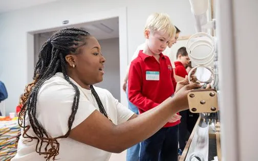 STEAM discovery center provides local graduate student meaningful experiences
