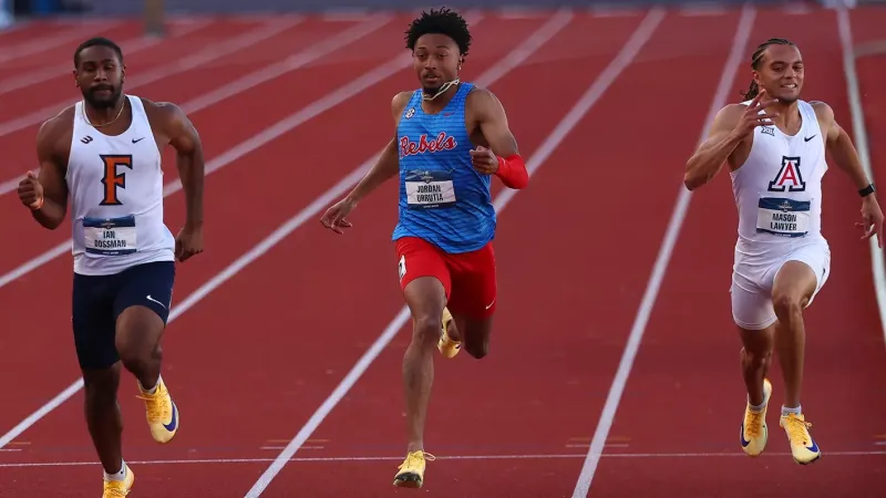 Ole Miss Track's Jordan Urrutia Earns First-Team All-American in 200-Meter Dash