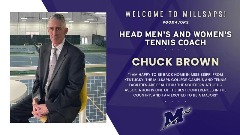 Chuck Brown Named Head Coach of Millsaps Tennis Programs
