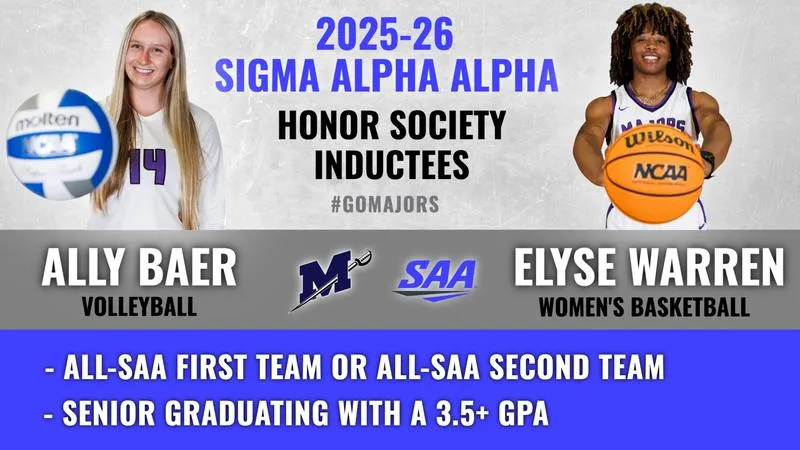 Millsaps Duo Inducted into 2025-26 Sigma Alpha Alpha Honor Society