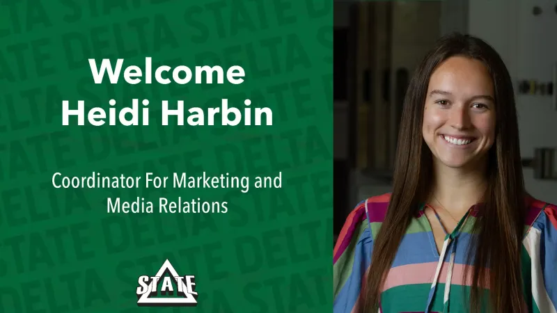 Delta State Names Heidi Harbin as Marketing and Media Relations Coordinator