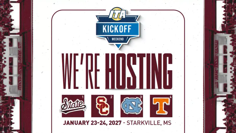 Mississippi State to Host 2027 ITA Kickoff Weekend