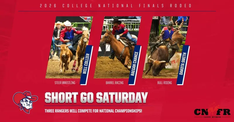 Three Northwest Mississippi Rodeo Athletes Advance to Finals at College National Finals Rodeo