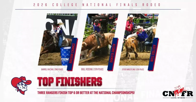 Three Northwest Mississippi Athletes Reach College National Finals Rodeo Short Go
