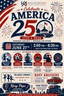 KAP plans daylong America 250 celebration Saturday