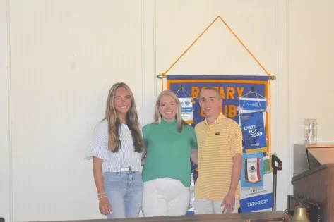 Kosciusko Rotary Club honors two students with scholarships