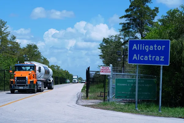 'Alligator Alcatraz' immigration detention center in Florida is officially closed, governor says