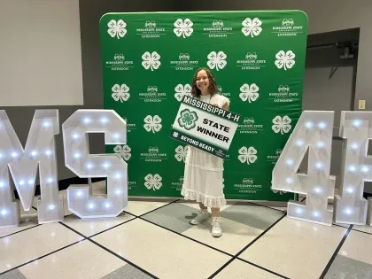 Phillips earns top individual score at Mississippi 4-H Club Congress