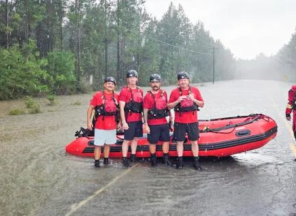 Hattiesburg Fire Department answers call from flooded neighboring communities
