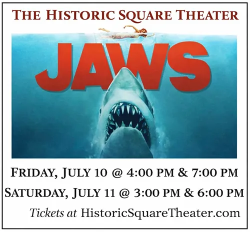 Bruce Theater hosting multiple showing of the classic "Jaws"