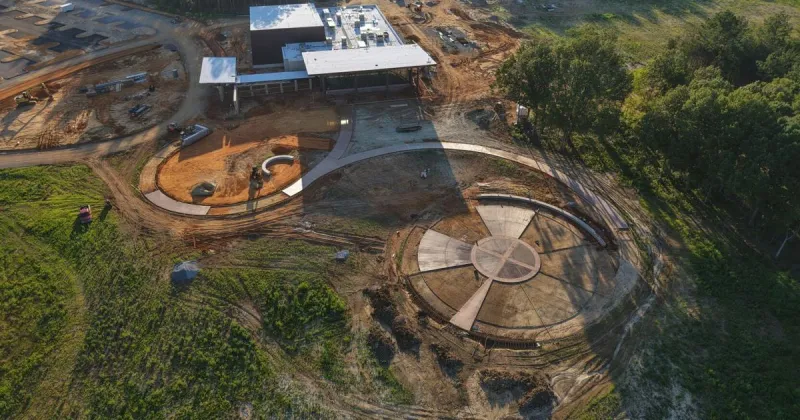 Chickasaw Heritage Center Phase I nears completion