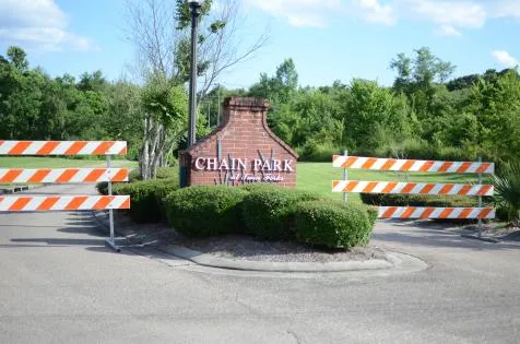 Chain Park closes due to Leaf River flood risk