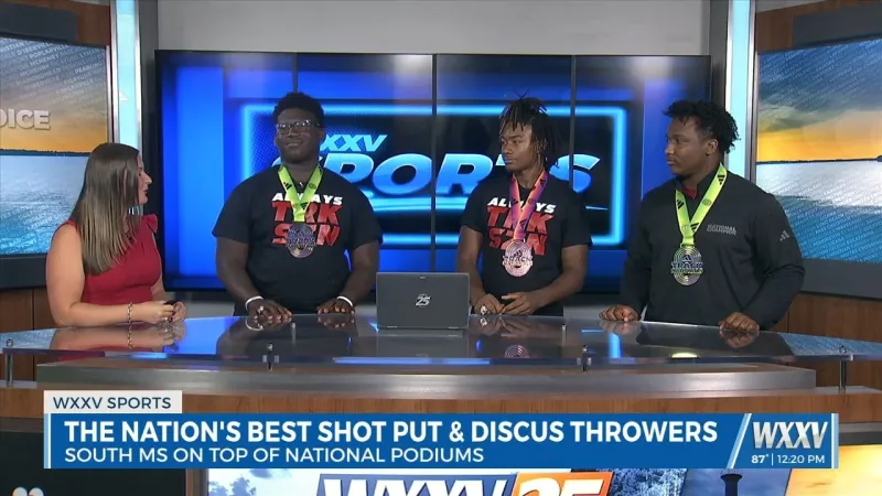 The Nation's Top High School Discus and Shot Put Throwers Call South Mississippi Home!