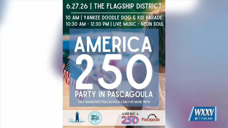 City of Pascagoula invites community to America 250 celebration