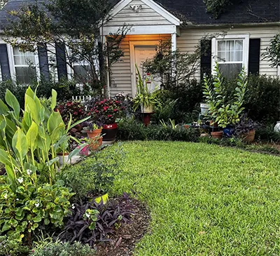 Front yards are getting more personalized