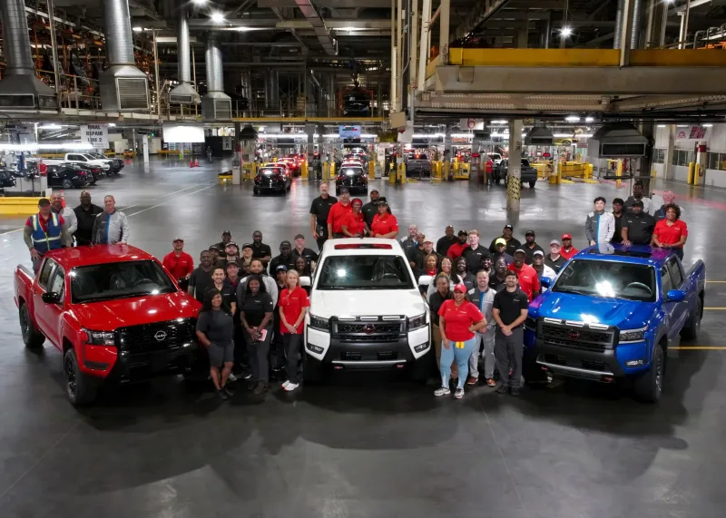 One Million Frontier Trucks: Nissan Canton marks major U.S. milestone