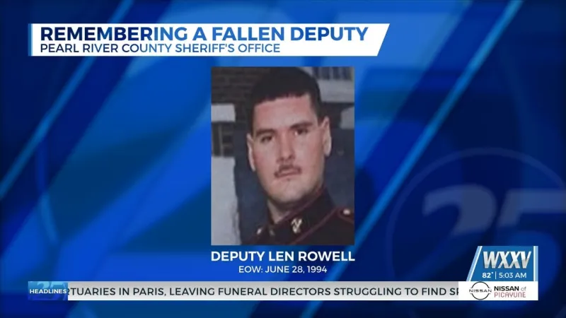 Pearl River County Sheriff's Office remembers Deputy Len Rowell