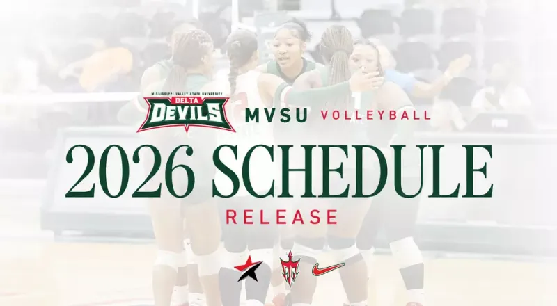 Mississippi Valley State Releases 2026 Volleyball Schedule