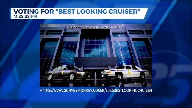 Mississippi Highway Patrol seeks public votes in 2026 Best Looking Cruiser contest