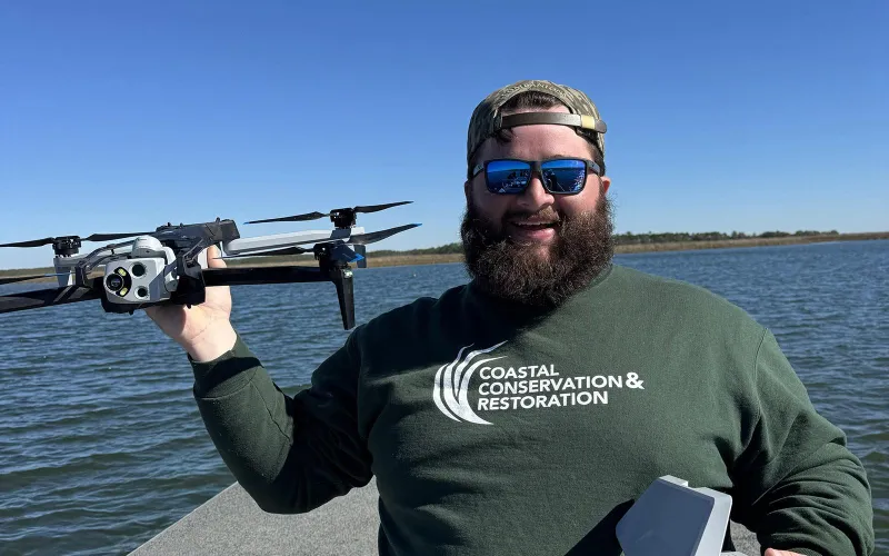 Eye in the Sky: MSU grad student surveys waterfowl with drone technology